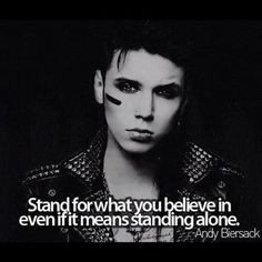Andybiersack, Andy Quotes, Bvb Army, Black Veils Bride, Google Search ...