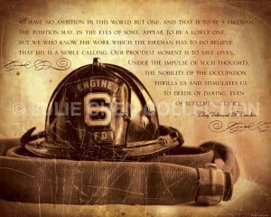 firefighter poems and quotes