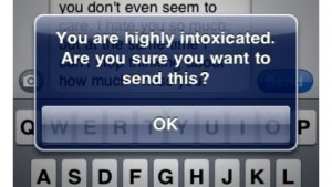 Drunk Texting : Does it make you seem sloppy?