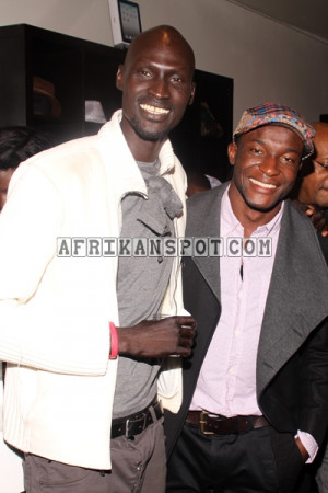 Ger Duany with Christian Koumtog