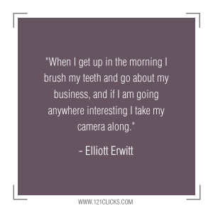 ... Inspiring Photography Quotes from Master Photographer Elliott Erwitt