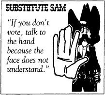 Talk to the hand ('cause the face ain't listening)