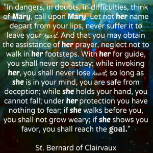St Bernard of Clairvaux Quotes