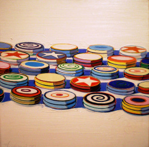 Illustration art painting Wayne Thiebaud