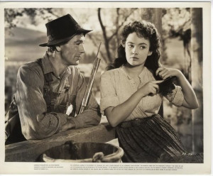 Gary Cooper & Joan Leslie in 