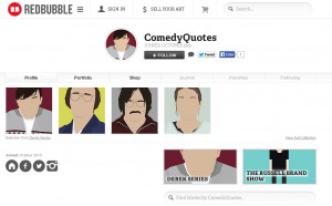 Comedy Quotes on Redbubble.com