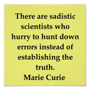 madam marie curie quote posters