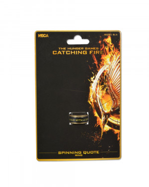 ... licensed The Hunger Games Catching Fire Movie (Spinning Quote) Ring