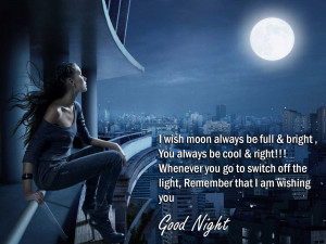 Good Night Quotes With Images For Facebook