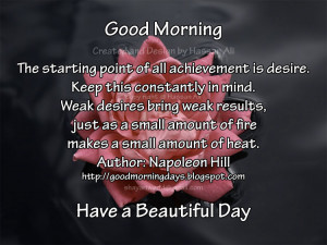 Good Morning Quotes for 09-05-2010