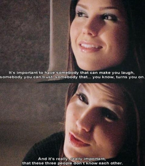 only Brooke Davis would say that