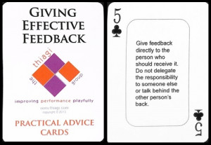 Providing Effective Feedback