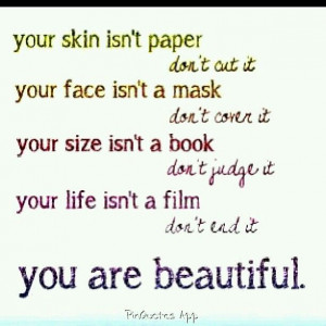 Everyone is beautiful!