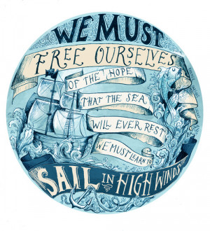 via Learn to Sail Stretched Canvas by Biljana Kroll | Society6 )