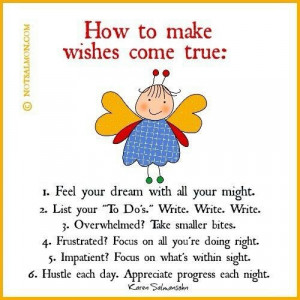 How to make wishes come true!