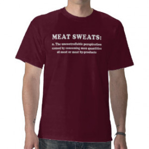 Meat Sweats Redux White Shirts