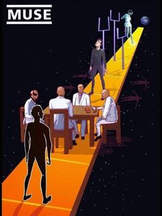 Muse Album Cover Drinks COASTER Set