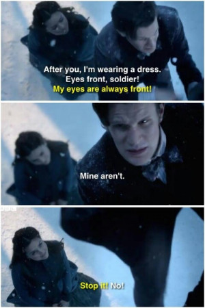 my eyes are always front mine aren t # doctorwho
