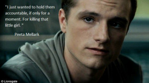 Catching Fire; Peeta: Quote about Rue to Katniss
