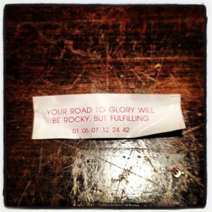 Fortune Cookie Quote: 