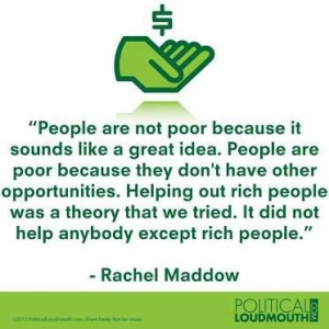 Rachel Maddow quote. 