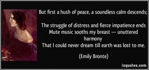 descends; The struggle of distress and fierce impatience ends Mute ...