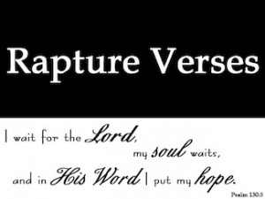 Rapture Verses