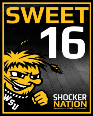 Wichita State Shockers Basketball - March Madness Sweet 16 Dust ...