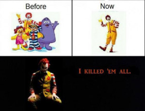 Ronald McDonald Vs the Joker