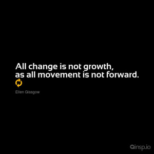All change is not growth, as all movement is not forward. www.insp.io