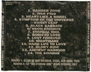 Black Sabbath Eternal Idol