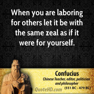 For Others Let With The Same Zeal Were Yourself
