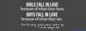 Girls Wear Makeup And Boys Lie 5155 Facebook Cover