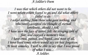 Quotes To Honor Fallen Soldiers | Bravery Poem by Clauspeter