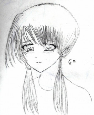 Sad Elf Girl- sketch by Chiyemi-chan