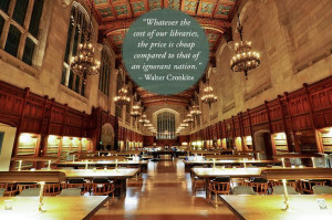 15 wonderful quotes about libraries… in libraries (pictures)