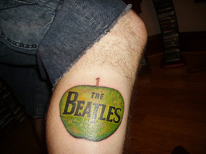The Beatles Tattoo #Ankle Tattoo