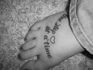 25 Refined Foot Tattoos Quotes