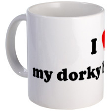Love My Dorky Boyfriend Coffee Mugs