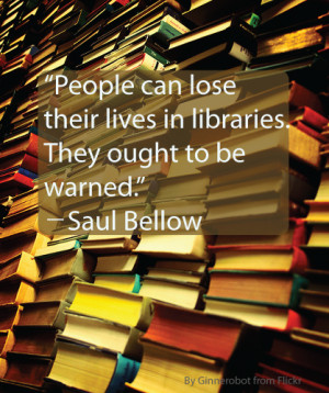 Library Warning Quote