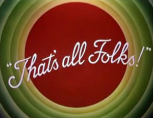 That’s All Folks… see you next year