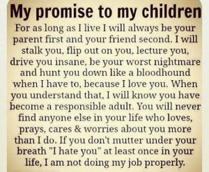 My Promise to My Children