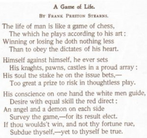 ... anonymous composition from page 214 of the April 1915 Chess Amateur