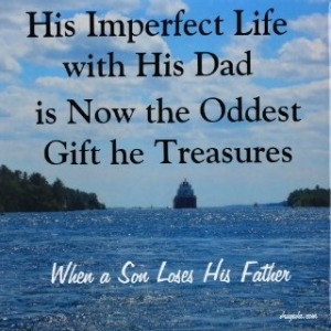 Quote from the Poem When a Son Loses His Father