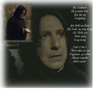 Severus Snape Severus-Soulmate