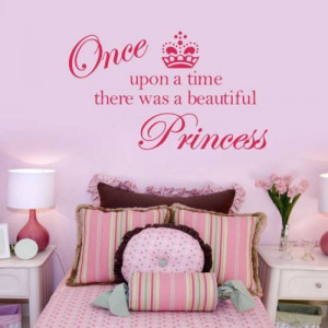 My Princess LOVE Quote Wall Art Decal Removable Nursery Kids Stickers ...
