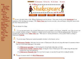 william shakespeare and the internet an annotated guide to shakespeare ...