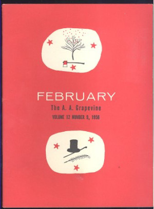 AA Grapevine February 1956 SOLD