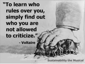 ... you, simply find out who you are not allowed to criticize.