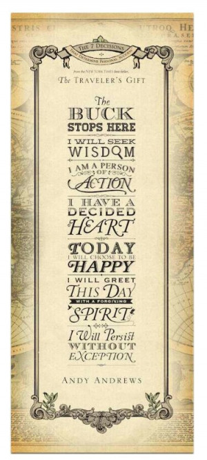 decisions - Andy Andrews